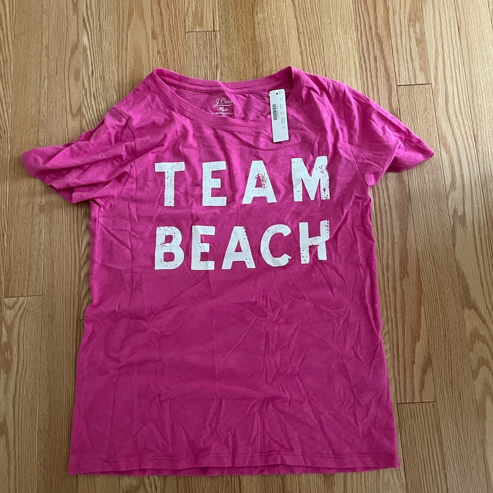 NWT JCrew Team Beach tee